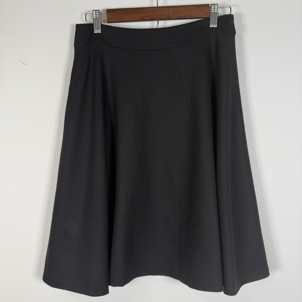 Women's Biden Skirt Black Wool Size 4